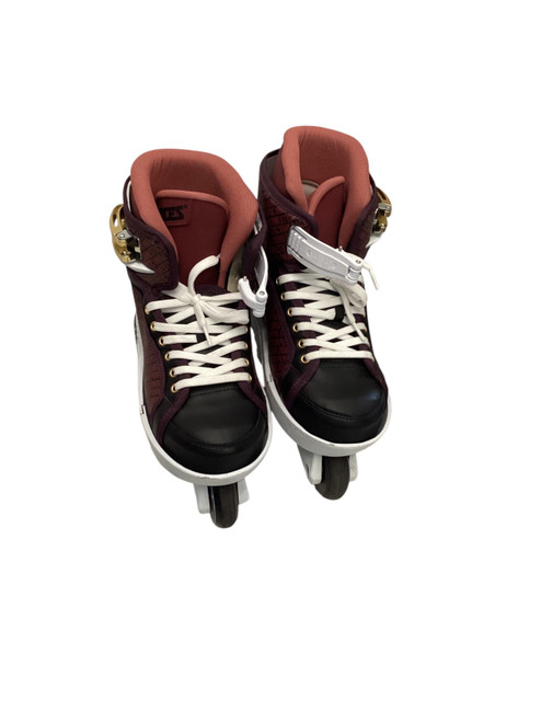 Vist Large View of Product Image Which is Used Roces DOGMA Senior Aggressive Skates Wine Red Senior 9