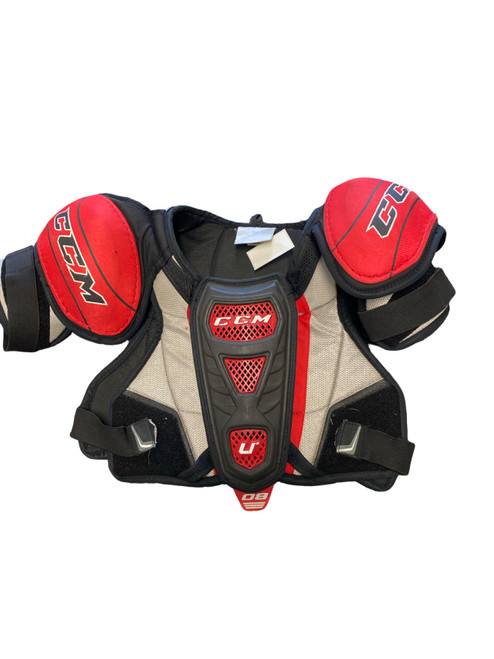 Vist Large View of Product Image Which is Used CCM U+ Senior Shoulder Pads SM