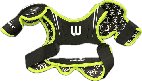 Vist Large View of Product Image Which is Used WinnWell Youth Shoulder Pads MD