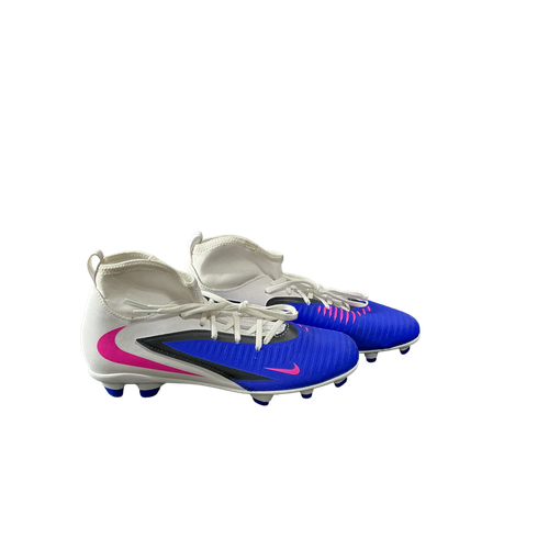 Vist Large View of Product Image Which is Used Nike Soccer Cleats Royal Blue Junior 05.5