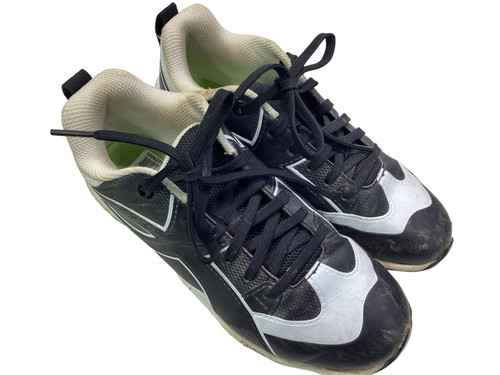 Vist Large View of Product Image Which is Used Under Armour 12 SPIKE BB CLEATS BB/SB Cleats Black Junior 03