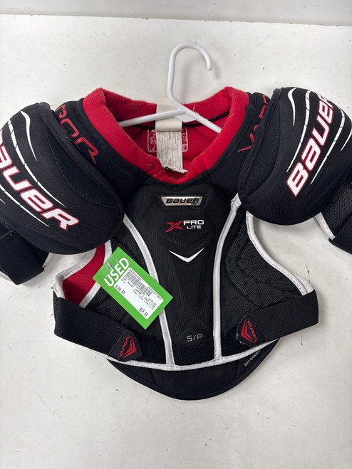 Vist Large View of Product Image Which is Used Bauer VAPOR X PRO LITE Junior Shoulder Pads SM