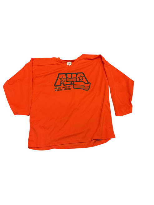 Vist Large View of Product Image Which is Used Pearsox Hockey Practice Jersey Orange 2X
