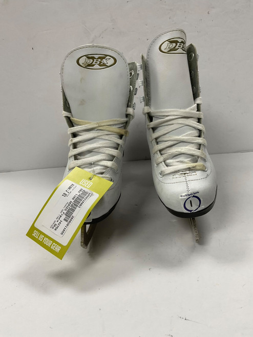 Vist Large View of Product Image Which is Used DBX 1100 SERIES Girls Figure Skate White Junior 01
