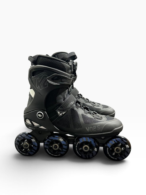 Vist Large View of Product Image Which is Used K2 VO 2S BOA 90 U Senior Rec Fitness Skates Black Senior 12