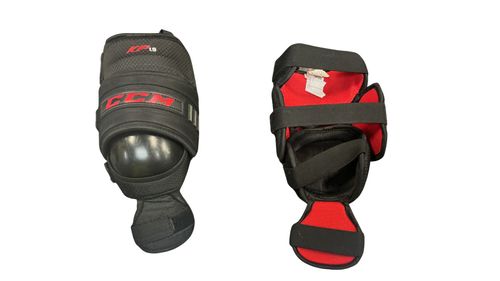 Vist Large View of Product Image Which is Used CCM KP 1.9 KNEE PADS INTER Goalie Accessory