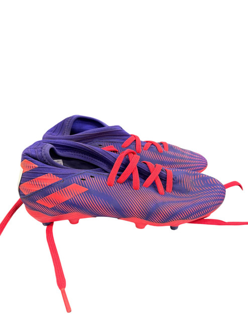 Vist Large View of Product Image Which is Used Adidas Soccer Cleats Red Junior 04