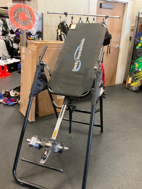 Vist Large View of Product Image Which is Used GRAVITY INVERSION TABLE Inversion Table Black