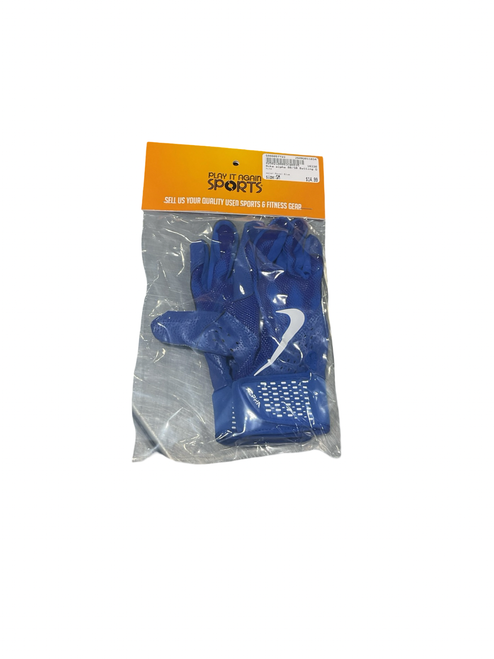 Vist Large View of Product Image Which is Used Nike BB/SB Batting Gloves Royal Blue SM