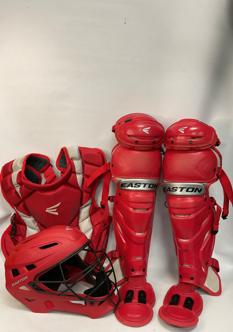 Vist Large View of Product Image Which is Used Easton CATCHERS EQUIPMENT Catchers Equipment Other Red Intermed