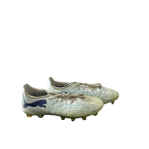 Vist Large View of Product Image Which is Used Puma Soccer Cleats Carolina Blue Senior 8.5