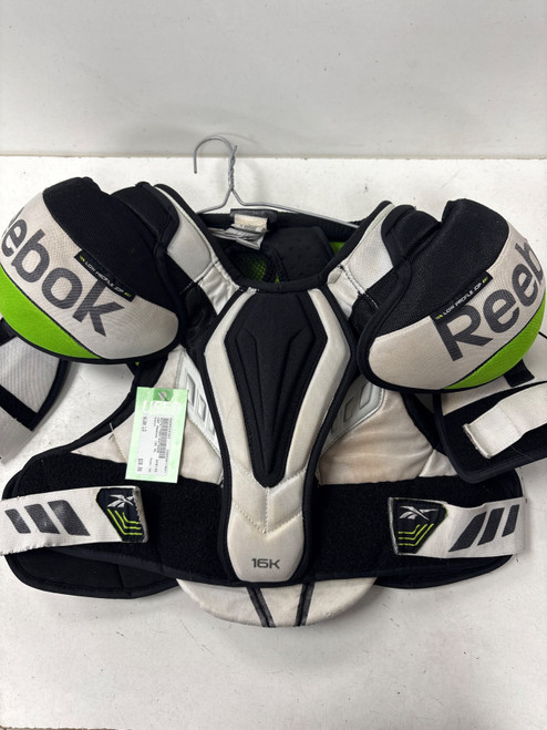 Vist Large View of Product Image Which is Used Reebok 16K Senior Shoulder Pads LG