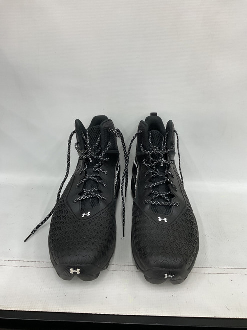 Vist Large View of Product Image Which is Used Under Armour Adult FB Cleats Black Senior 16
