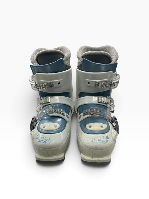 Vist Large View of Product Image Which is Used Dalbello LILLY 3 Womens DH Ski Boot White 235 MP - J05.5 - W06.5