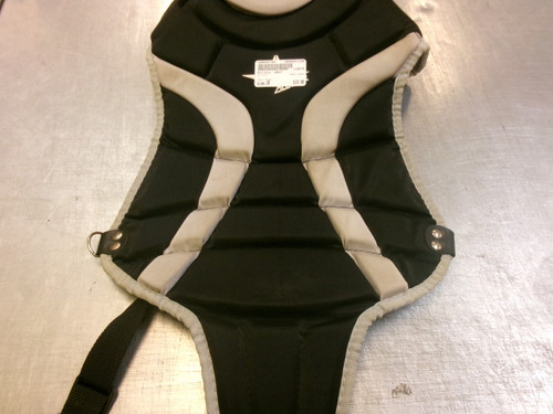 Vist Large View of Product Image Which is Used All-Star CHEST Catchers Chest Protector Black Junior