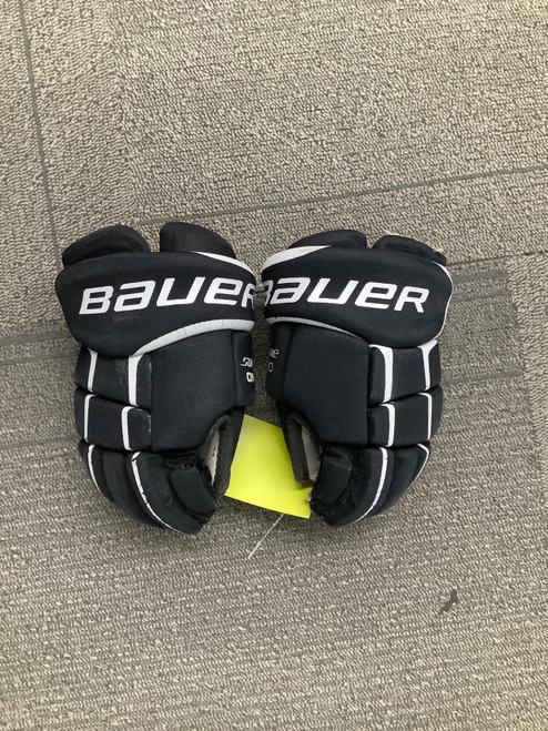 Vist Large View of Product Image Which is Used Bauer UPREME ONE 20 Youth Gloves Black 9"