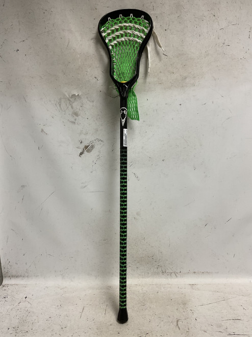 Vist Large View of Product Image Which is Used Under Armour UA LAX STICK Men Atk/Mid Complete Stick Black And Neon Green 41"