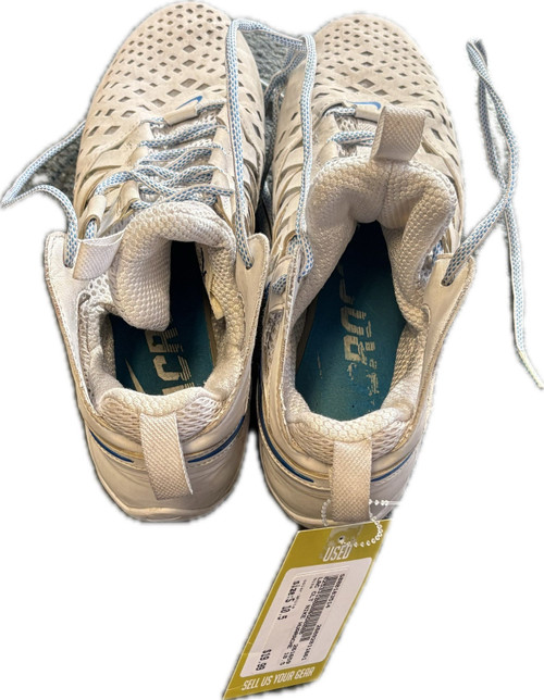 Vist Large View of Product Image Which is Used Nike LAX Cleats Mens White Senior 10.5