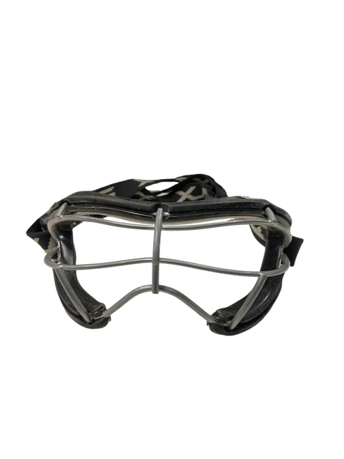 Vist Large View of Product Image Which is Used STX 4SIGHT PLUS-S Lacrosse Facial Protect Black Youth