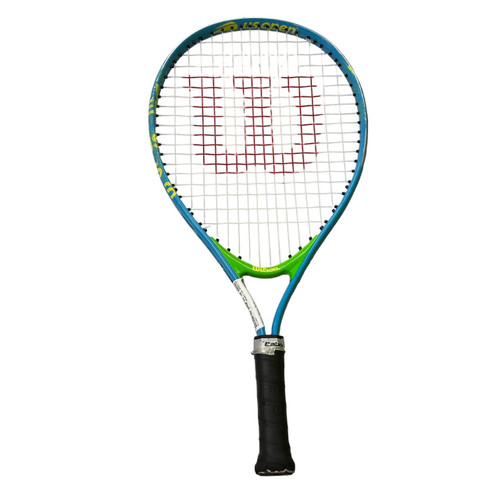 Vist Large View of Product Image Which is Used Wilson US OPEN 21 Junior Tennis Racquet Royal Blue 21"