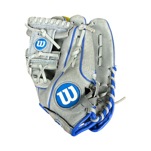 Vist Large View of Product Image Which is Used Wilson A450 Baseball Glove Right Hand Throw Grey 10 3/4"