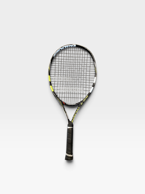 Vist Large View of Product Image Which is Used Babolat NADAL JR 25 Junior Tennis Racquet Yellow 25"