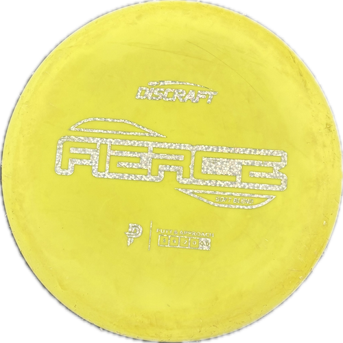 Vist Large View of Product Image Which is Used Discraft FIERCE Disc Golf Putter Green