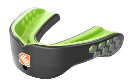 Vist Large View of Product Image Which is New GEL POWER MAX FLAVOR MOUTH GUARD LIMON