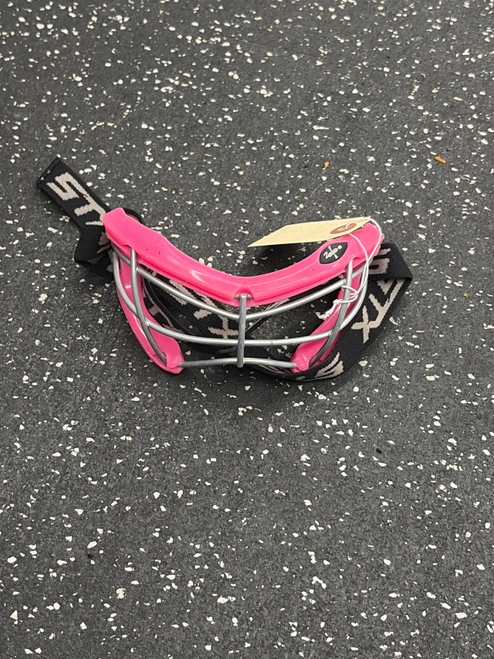 Vist Large View of Product Image Which is Used STX 2SEE - S Lacrosse Facial Protect Pink Youth