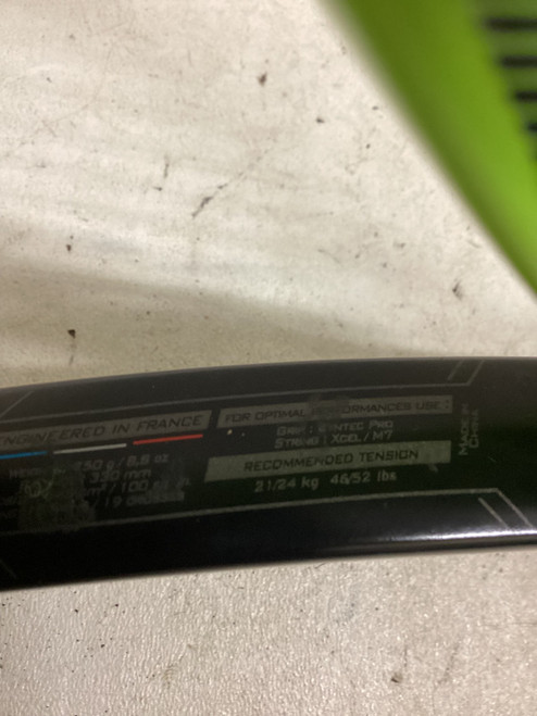 Vist Large View of Product Image Which is Used Babolat AERO PURE Adult Tennis Racquet Black Unknown