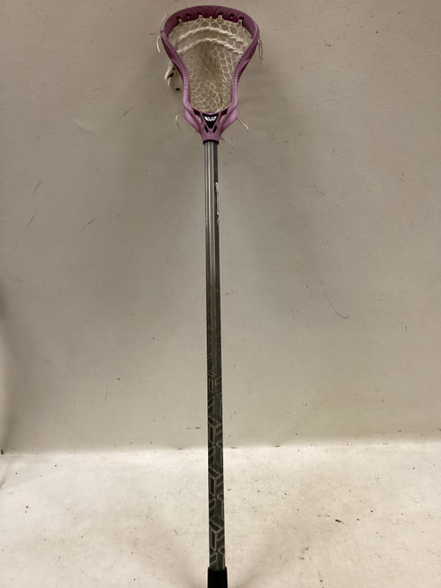 Vist Large View of Product Image Which is Used Warrior EVO 5 Men Atk/Mid Complete Stick Purple