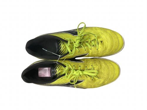 Vist Large View of Product Image Which is Used Diadora Soccer Turf Shoes Yellow Senior 12.5