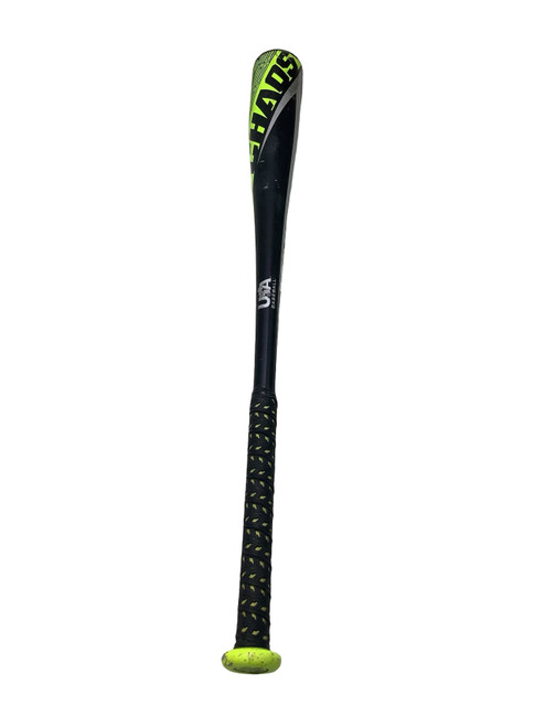 Vist Large View of Product Image Which is Used Rawlings CHAOS BB/SB USA 2 5/8 Bat Black 28"