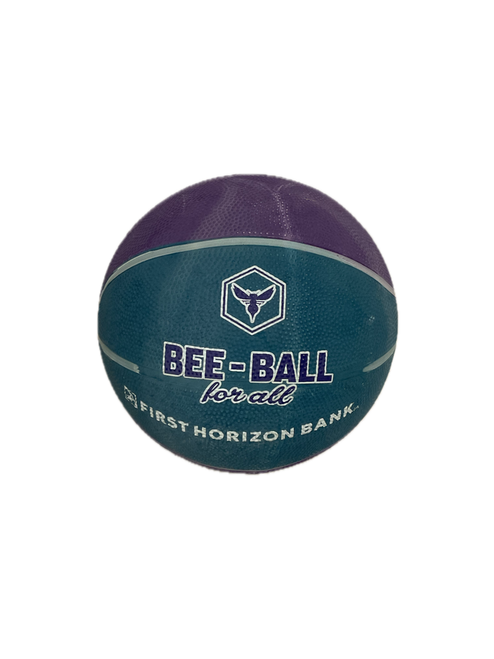 Vist Large View of Product Image Which is Used CHARLOTTE HORNETS BEE-BALL Basketball Adult Outdoor