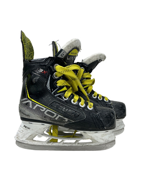 Vist Large View of Product Image Which is Used Bauer VAPOR 3X Youth Hockey Skate Black Youth 12.0