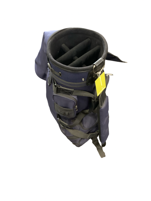 Vist Large View of Product Image Which is Used Wilson BLUE Mens Cart Bag Navy Blue