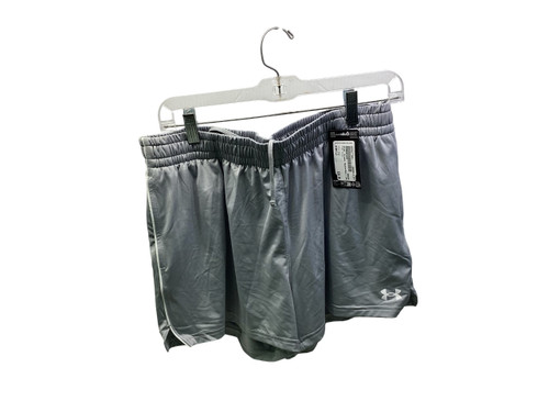 Vist Large View of Product Image Which is Used Under Armour Basketball Shorts W Grey LG