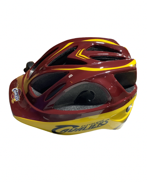 Vist Large View of Product Image Which is Used CLEVELAND CAVS Bike Helmet Maroon MD