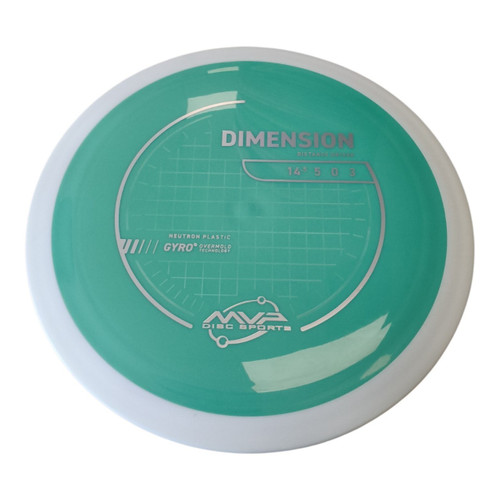 Vist Large View of Product Image Which is Used MVP NEUTRON DIMENSION Disc Golf Driver Green 173g