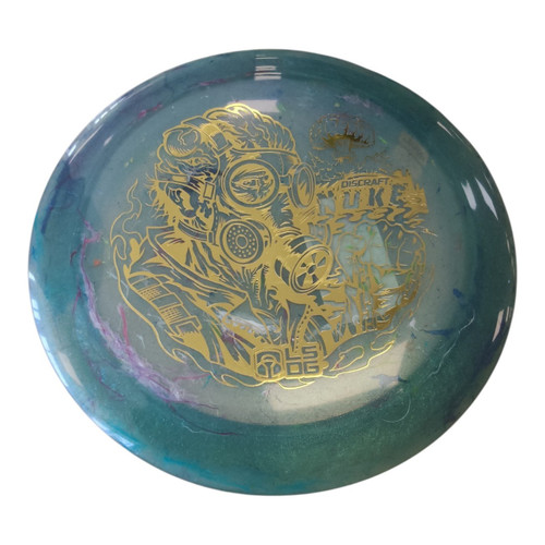 Vist Large View of Product Image Which is Used Discraft Z JAWBREAKER NUKE Disc Golf Driver Royal Blue 176g