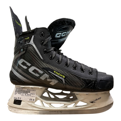 Vist Large View of Product Image Which is Used CCM TACKS XF 70 SKATE Intermediate Hockey Skate Intermediate 5.5
