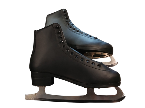 Vist Large View of Product Image Which is Used American Athletic Mens Figure Skate Black Senior 12