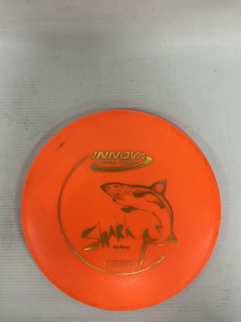 Vist Large View of Product Image Which is Used Innova SHARK Disc Golf Mid Range Orange