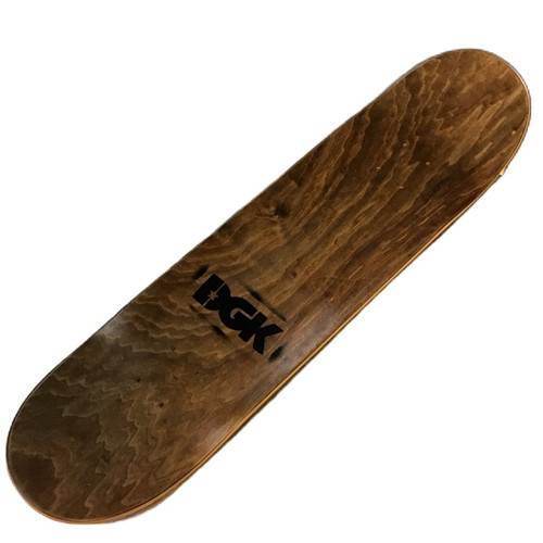Vist Large View of Product Image Which is Used DGK MEDUSA Skateboard Deck Only Black 8"