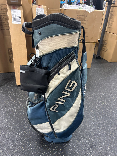 Vist Large View of Product Image Which is Used Ping 14-WAY CART BAG Mens Cart Bag Sky Blue