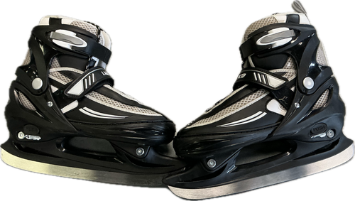 Vist Large View of Product Image Which is Used Lake Placid SUMMIT ADJ SKATE 5-8 Boys Softboot Skate None Adjustable