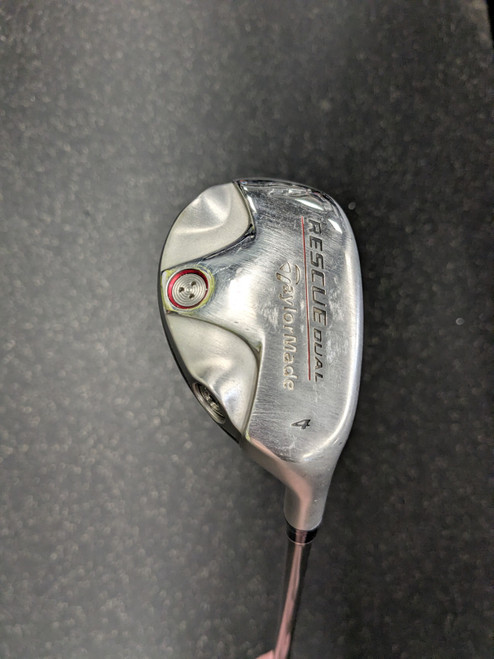 Vist Large View of Product Image Which is Used Taylormade RESCUE DUAL Mens Hybrid Club RH 4 Hybrid