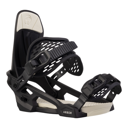 Vist Large View of Product Image Which is New ARBOR MEDIUM BLACK/MARSHMELLOW ACACIA BINDING