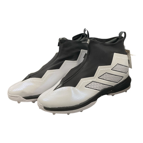 Vist Large View of Product Image Which is Used Adidas Adult FB Cleats White Senior 16