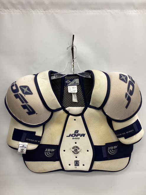 Vist Large View of Product Image Which is Used Jofa 8400 CENTER ICE AUTHENTIC Senior Shoulder Pads XL